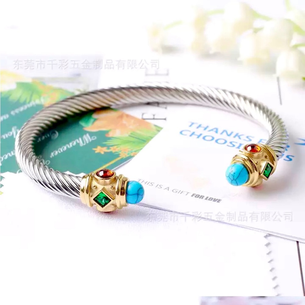 Stainless steel bangles (BRAND NEW)